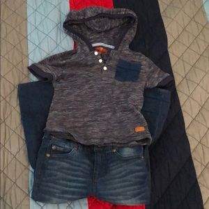 7 for all mankind jeans and hoodie
